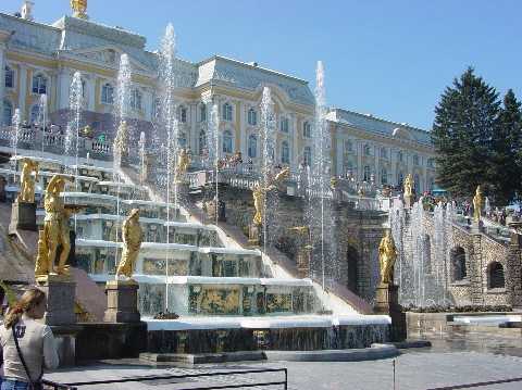 The fountains at the Peterof